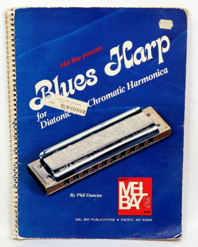 Mel Bay presents Blues Harp for Diatonic and Chromatic Harmonica Book - Image 1 of 4