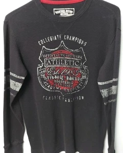 Canyon River Blues Thermal Long Sleeve Shirt Black Medium 38-40  - Picture 1 of 9