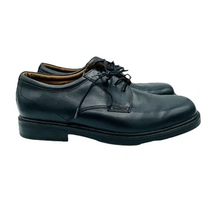 Nunn Bush Herrenschuhe Größe 10M schwarz Leder Schnürschuhe bequem Gel elegant Derby Spitze - Bild 1 von 11
