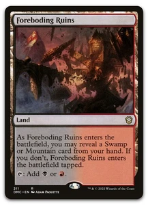 Foreboding Ruins #211 (NM) Dominaria United DMC Magic MTG - Picture 1 of 2