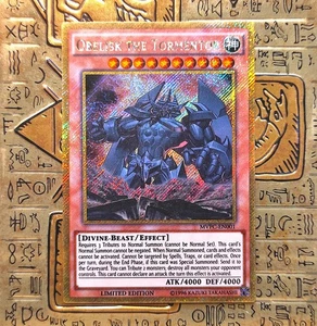 Obelisco el Tormentor - MVPC-EN001 - Oro Secreto Raro Edición Limitada - Casi Nuevo - Imagen 1 de 2