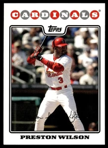 2008 Topps Preston Wilson St. Louis Cardinals #38 - Picture 1 of 2