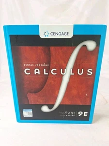 Cengage 9E Single-Variable Calculus Textbook Hardcover 2020 Ninth Edition - Foto 1 di 5