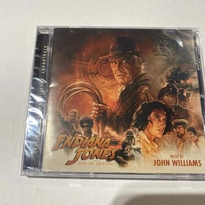 Indiana Jones And The Dial of Destiny CD Soundtrack John Williams RARE Sealed Foto 1 de 4