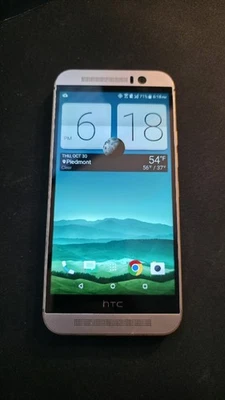 HTC One M9 - 32GB - Gold on Silver (T-Mobile) - blocked - 1610934 - Image 1 of 3