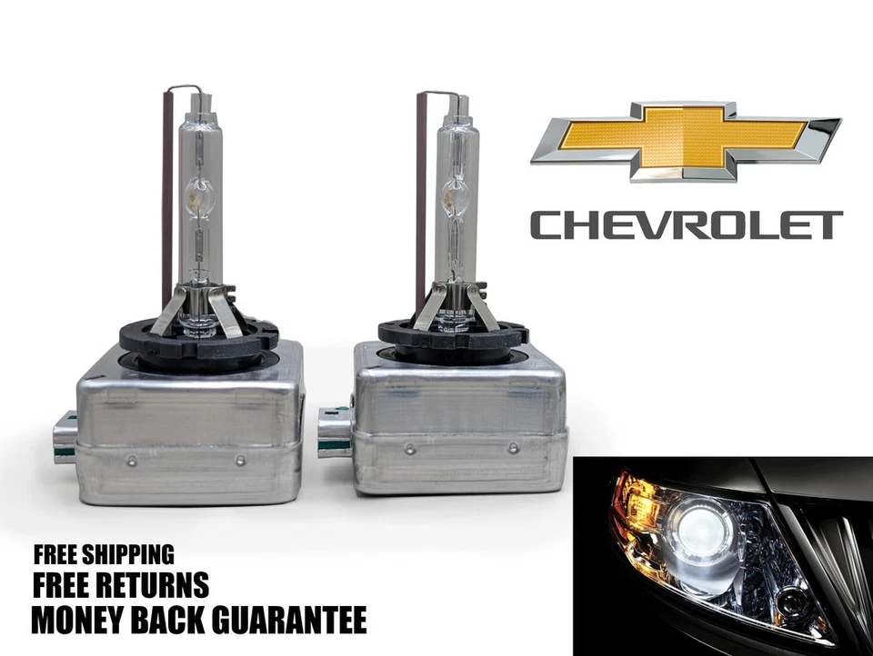 Bombilla de faro de xenón HID blanco diamante 6000K para Chevrolet SS 2014-2017 baja x2 Foto 1 de 1