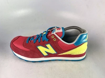 Новый баланс 574 Carnivaa упаковка кроссовок WL574BFW красный/лайм/синий женщин размер 9 B США - Изображение 1 из 4