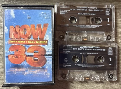 Now That's What I Call Music 33 : Double Cassette Album : Blur - Oasis - Pulp VG - Image 1 of 4
