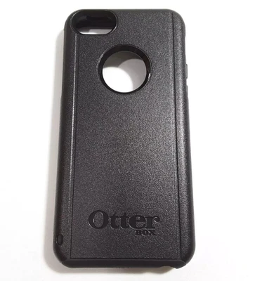 Funda rígida OtterBox Commuter de doble capa negra a prueba de golpes para iPhone 5c Foto 1 de 4