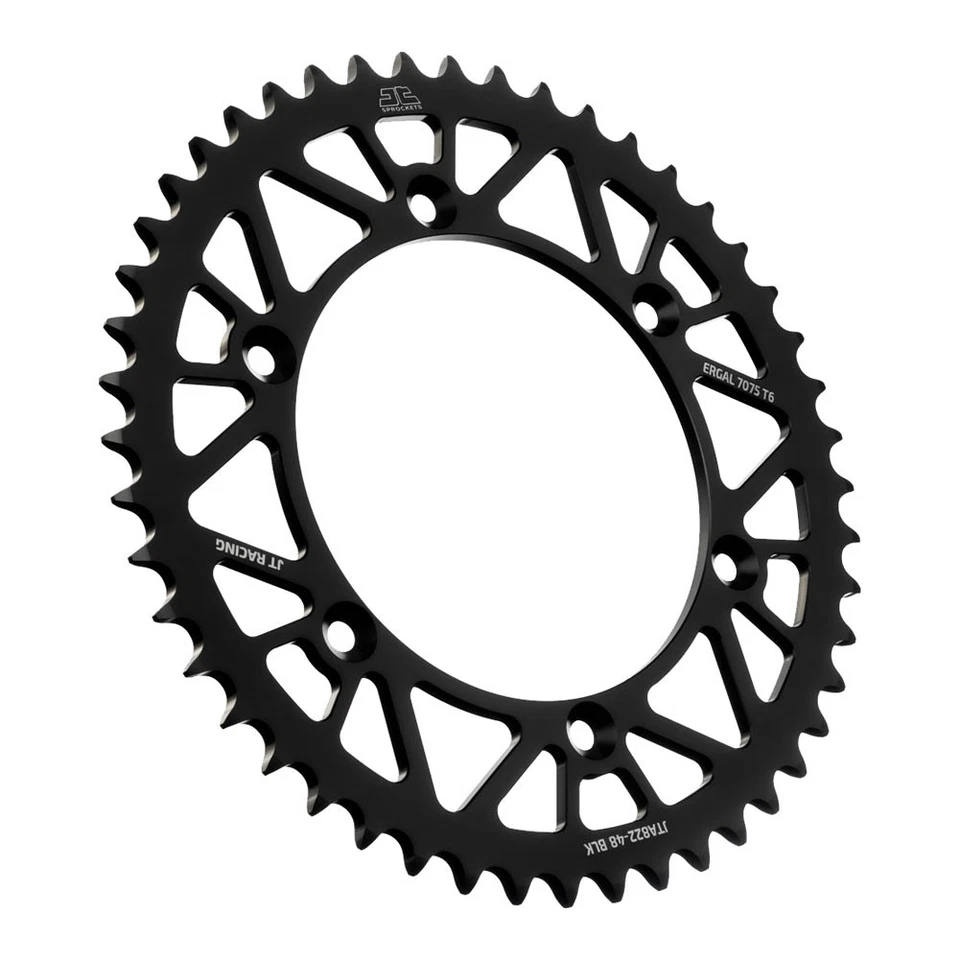 Piñón trasero de aluminio JT Racelite 48 dientes negro para Husqvarna Beta Foto 1 de 1