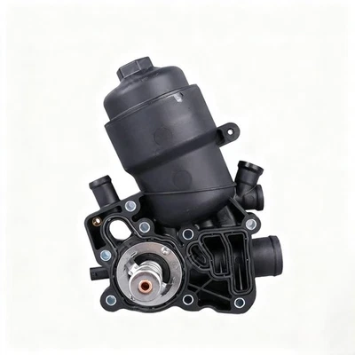 机油过滤器外壳 适用于奥迪 A6 A7 A8 Q5 适合大众途锐 3.0L TDI V6 059115389P — 第 1/4 张图片