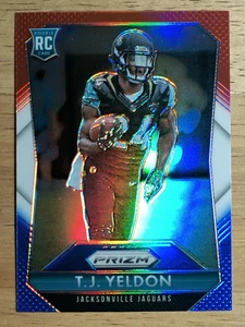 2015 Panini Prizm Prizms Red White and Blue #287 T.J. Yeldon - Foto 1 di 2