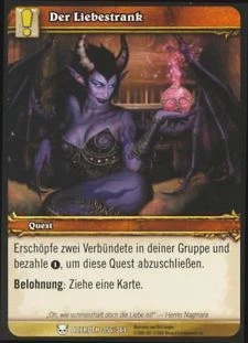 WoW - 4x Der Liebestrank - Helden von Azeroth - mint - Bild 1 von 1