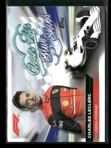 2022 Topps Formula 1 F1 #CABS-CL Charles LeClerc Scuderia Clean Air Blue Skies - Picture 1 of 2