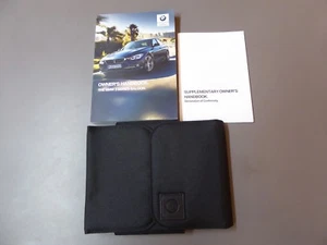 GENUINE BMW 3 SERIES F30 SALOON 2016-2019 HANDBOOK OWNERS MANUAL WALLET (2018) - Picture 1 of 3