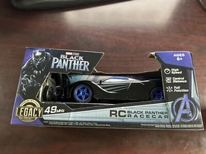 RC Black Panther Racecar Remote Control Kids 8+ Marvel Studios Legacy Collection - Picture 1 of 4