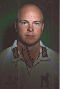 WARWICKSHIRE * TIM AMBROSE SIGNED 6x4 PORTRAIT PHOTO+COA - Picture 1 of 1