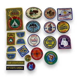 Boy Scouts 1980’s Patches Round Up Philmont Cherokee Seneca Scout O Rama & More  - Picture 1 of 7