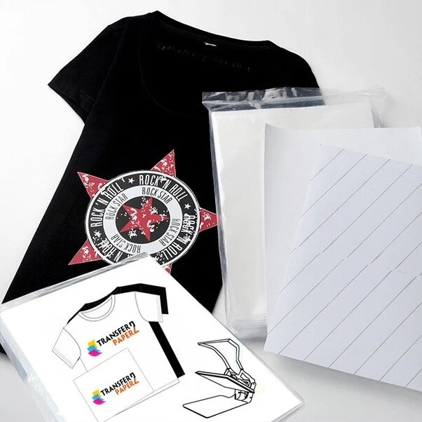 Inkjet Printable Easy Iron on Heat Transfer Paper - T-shirts Hoodies Cap Clothes - Image 1 of 1