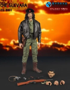ZYTOYS x SPARKS TOYS 1/6 ZS-001 CHE GUEVARA Double Head Action Figure Doll Toy - Picture 1 of 14