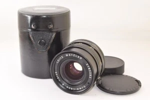 LEICA SUMMICRON-R 35MM F2 3CAM LENS WIDE-ANGLE BUILT-IN HOOD CAMERA FROM JAPAN - Picture 1 of 10