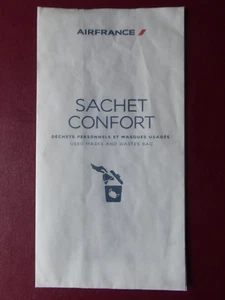 SICKNESS BAG SACHET CONFORT COMPAGNIE AIR FRANCE AIRLINE - Picture 1 of 2
