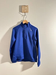 Saucony Women Runner Purple 1/4 Zip Pull-over Sweatshirt Jacket Size S - Picture 1 of 15