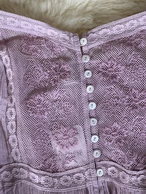 Traje corporal Intimately Free People de encaje cuello cuadrado S nuevo con etiquetas La Fluer $98 Foto 1 de 4