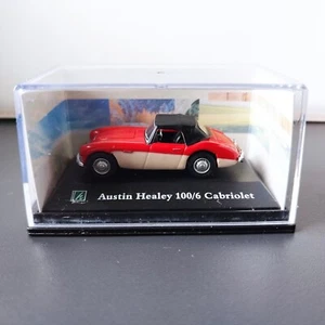 Hongwell. Austin Healey 100/6 Cabriolet. 1:72 scale. 5 cm long in case. Mint - Picture 1 of 3