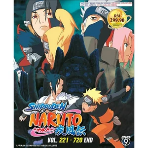 Anime DVD Naruto Shippuden (Vol. 221-720 End) TV Series (English Dub) All Region - Bild 1 von 6