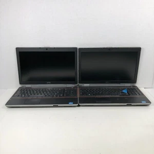 Lot of 2 Dell Latitude E6520 15.6" i5-2520M 4GB & 6GB Laptops AS IS BOOTS READ - Picture 1 of 16