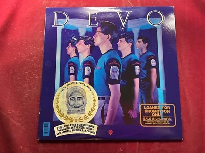 R5-45 DEVO Nw Traditionalists - BONUS 45 RPM -BONUS POSTER - BSK 3595 - 1981 - Image 1 of 4