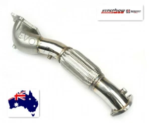 Mitsubishi Lancer EVO X 3" Exhaust Turbo Down Front Pipe Straight Flow Sydney - Picture 1 of 5