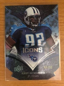Upper Deck Icons Albert Haynesworth Titans 69/92 2008 - Imagen 1 de 1