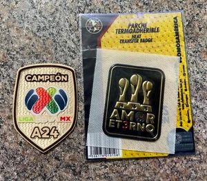 Club America CAMPEÓN  Patch A24 Parche Campeón Y TRICAMPEÓN liga mx - Picture 1 of 6