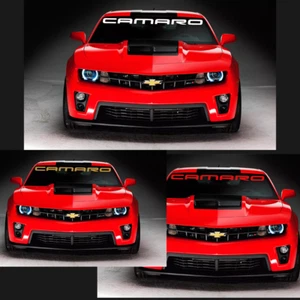 CHEVROLET CAMARO Windshield Graphic Vinyl Decal Sticker Fits Camaro RS SS - Picture 1 of 12
