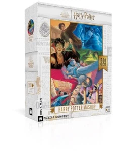 Harry Potter Mashup 1500 Piece Jigsaw Puzzle NYPC New - Picture 1 of 2