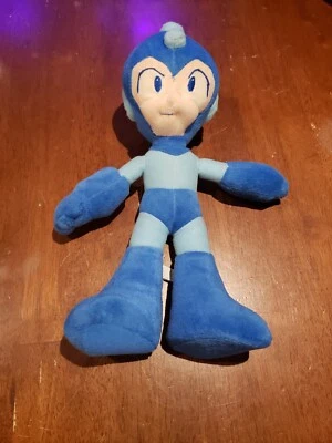 Mega Man CAPCOM Co. LTD. Juguete de peluche Good Stuff Powered Up 14" raro 2008 jugador  Foto 1 de 4