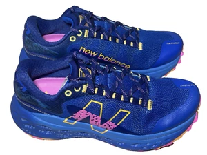 New Balance Fresh Foam X More Trail v2 Zapato para Correr Mujer 10 Azul-Albaricoque Nuevo - Imagen 1 de 11