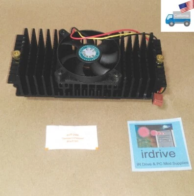 AOC Slot 1 3-pin Ball Bearing Fan Intel Pentium II PC CPU Cooler w/ Heatsink - Image 1 of 4