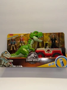 Fisher Price Imaginext Jurassic World T. Rex Escape - Foto 1 di 4