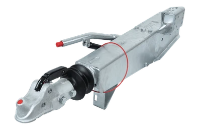 Dispositif de levage pour remorque de voiture 3500 kg KW 120 2,8VB1 AK351 AL-KO - Photo 1/4