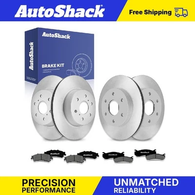 Front Rear Brake Rotors Premium Ceramic Pads for GMC Sierra 1500 Classic - Image 1 of 4