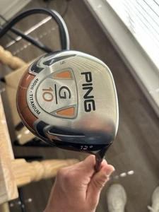 Ping G10 Draw Driver 12* TFC 129 D Soft Regular Graphite Mens RH (custom length) - Picture 1 of 7