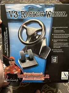 INTERACT SV-280 V3 Racing Wheel for DOS And Windows PC Computer Video Games - Picture 1 of 6