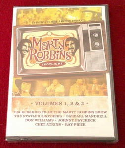 Country's Family Reuion Presents: MARTY ROBBINS SPOTLIGHT VOLUMES 1,2&3 DVD NEW - Bild 1 von 2