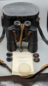 Vintage SOVIET BINOCULARS BPC (БПЦ ) 7x50. MADE IN USSR.WITH ORIGINAL CASE - Picture 1 of 20