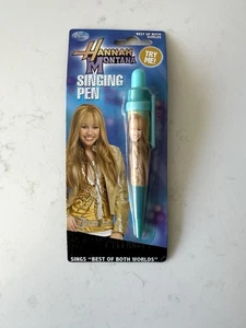 NOS Vintage Disney Hannah Montana Singing Pen ‘Best of Both Worlds’ - RARE WORKS - Bild 1 von 2