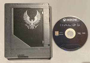Halo 5 Steelbook - Xbox One - DISC & BOX ONLY - Picture 1 of 8