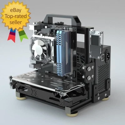 Banco prova telaio assemblaggio creativo PC, custodia telaio aperto, computer fai da te Motherbo - Immagine 1 di 4